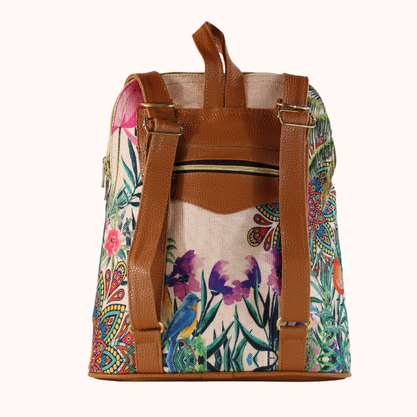 Backpack Summer Flower