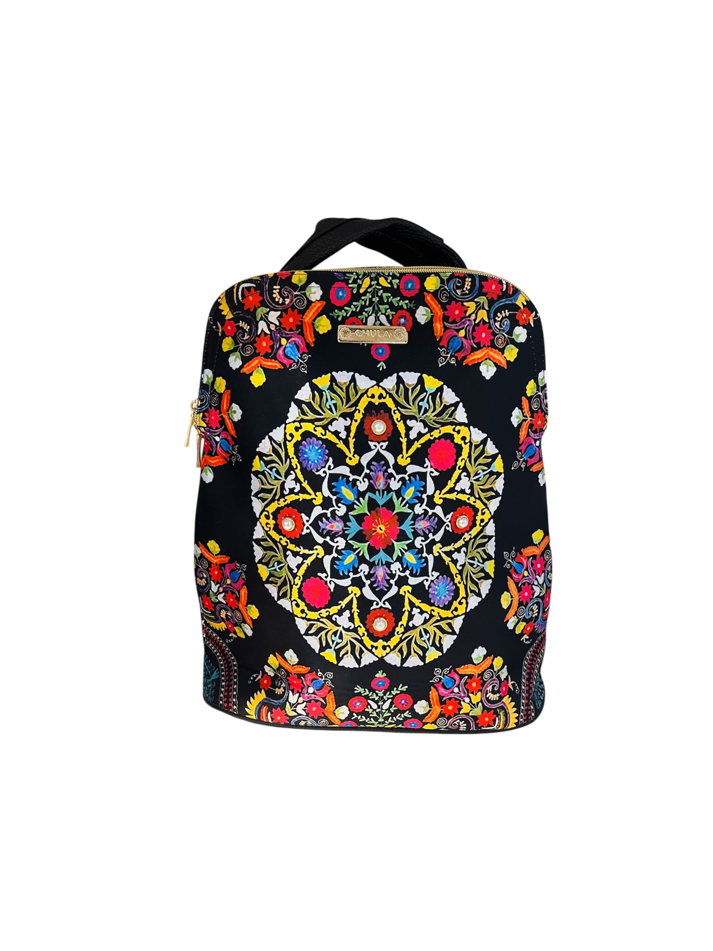 Backpack Mandala Color Red