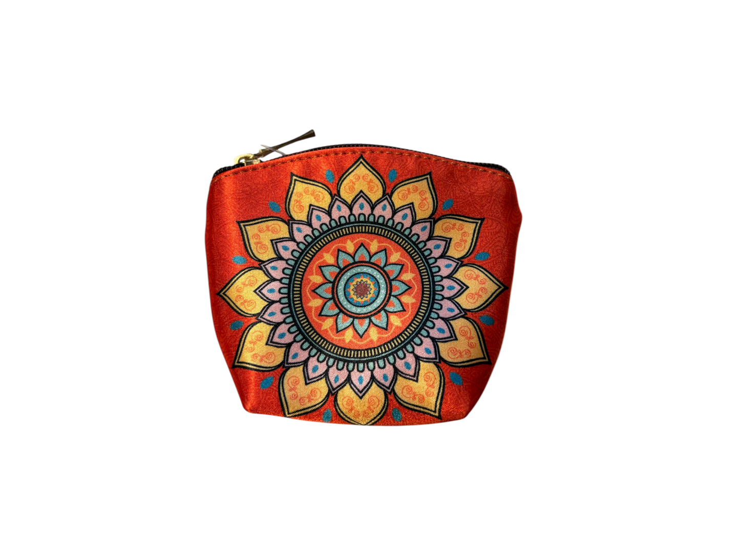 Mini Monedero Mandala Naranja