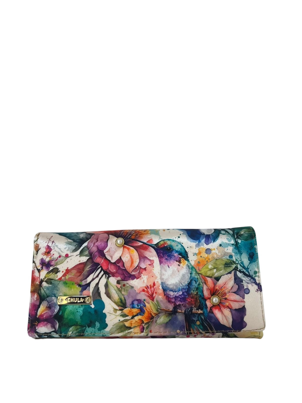 Billetera Sofia Hummingbird Floral