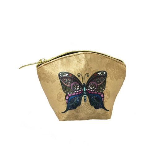 Mini Monedero Butterfly Dorado