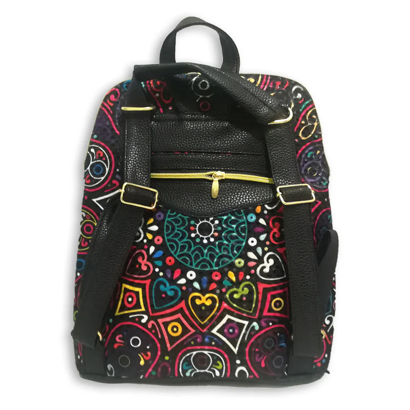 Backpack Mandala Color