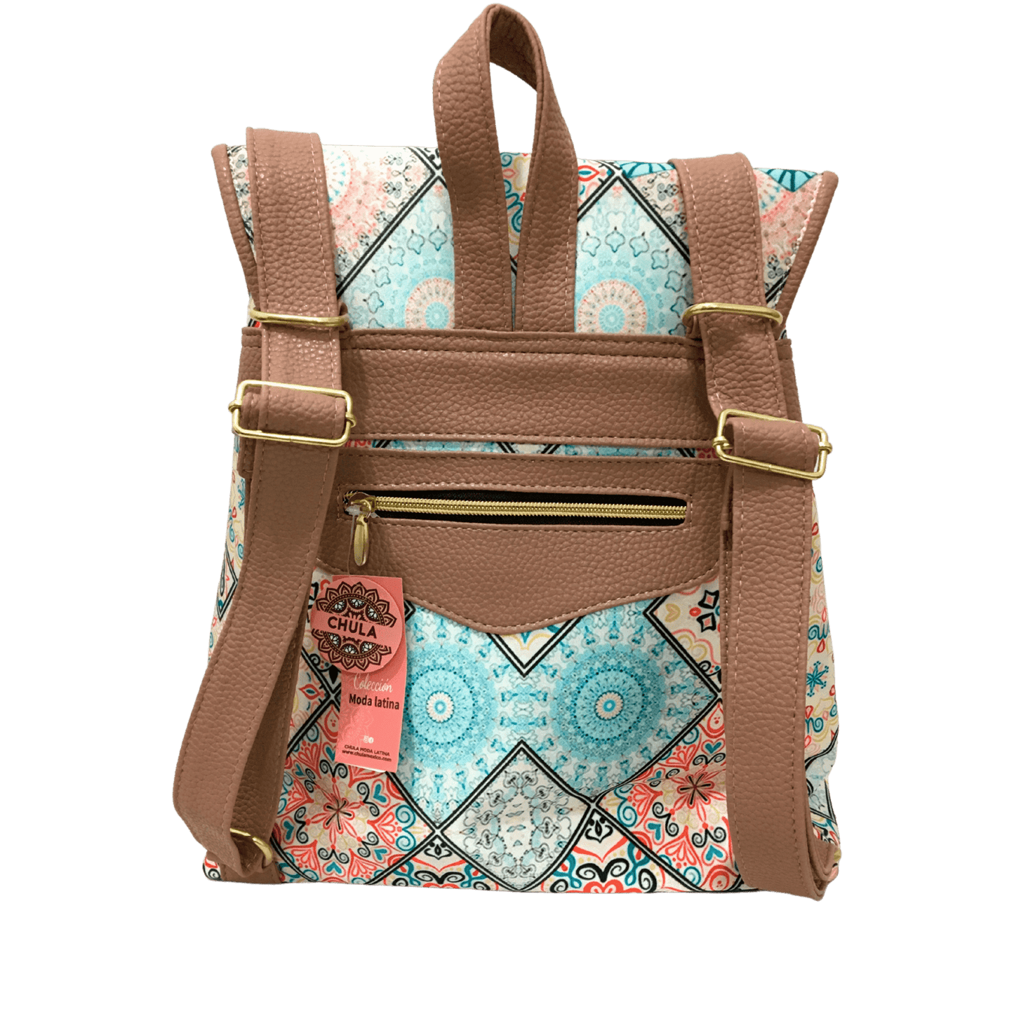 Backpack Celine Turquoise Mandala