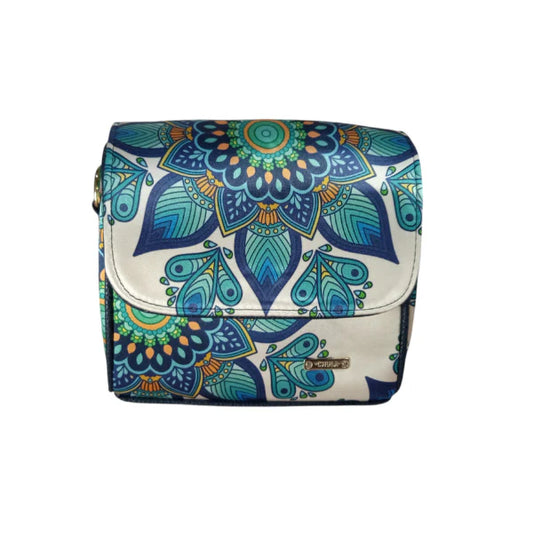 Mini Baúl Mandala Azul Real