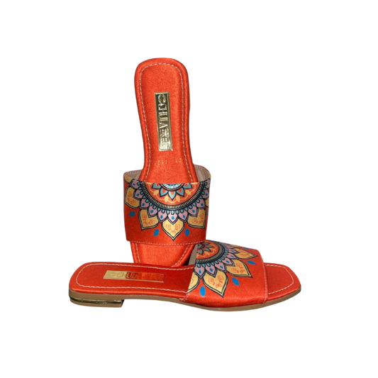 Chalas Flat Mandala Naranja