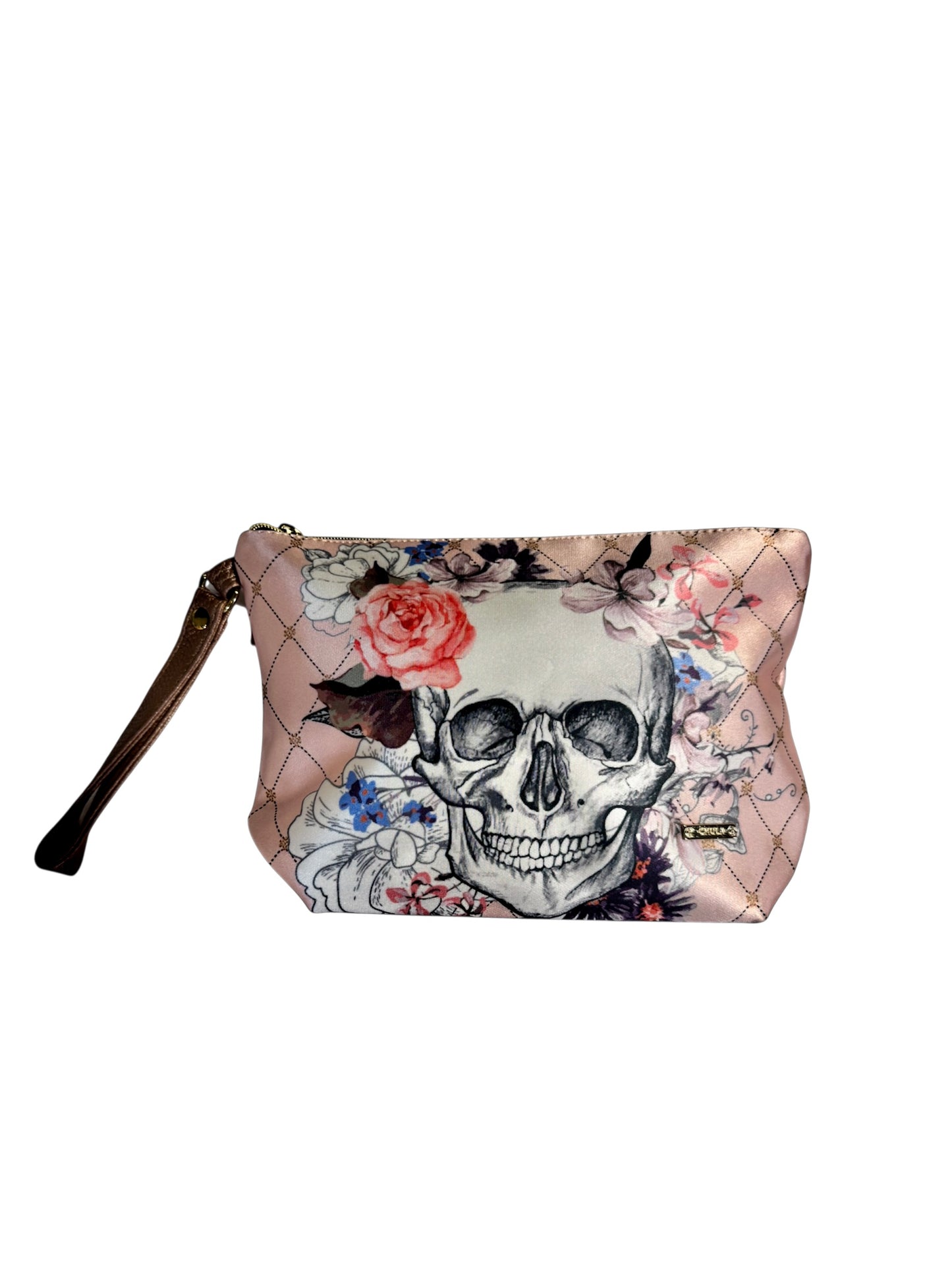 Aline Cosmetic Skull Flowers