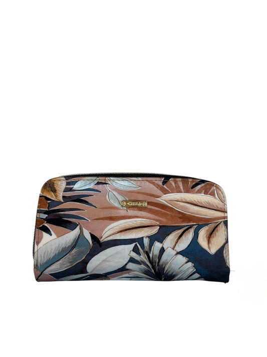 Billetera Colette Cream Leaves