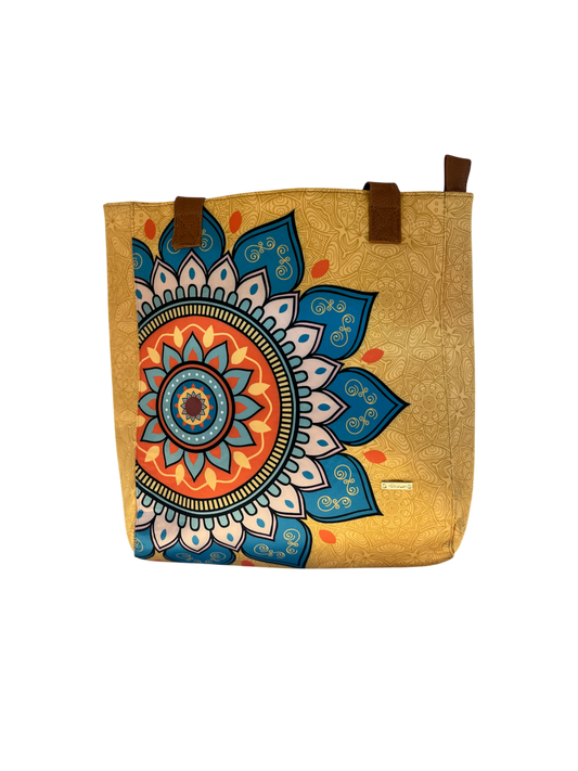 Tote Opal Golden Mandala