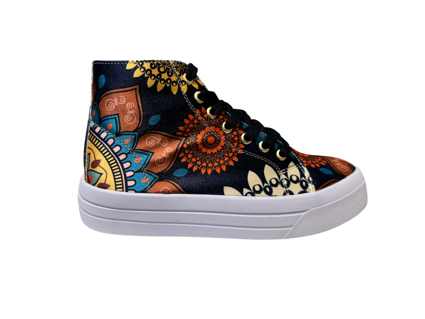Urban Boots Style Mandala Flores