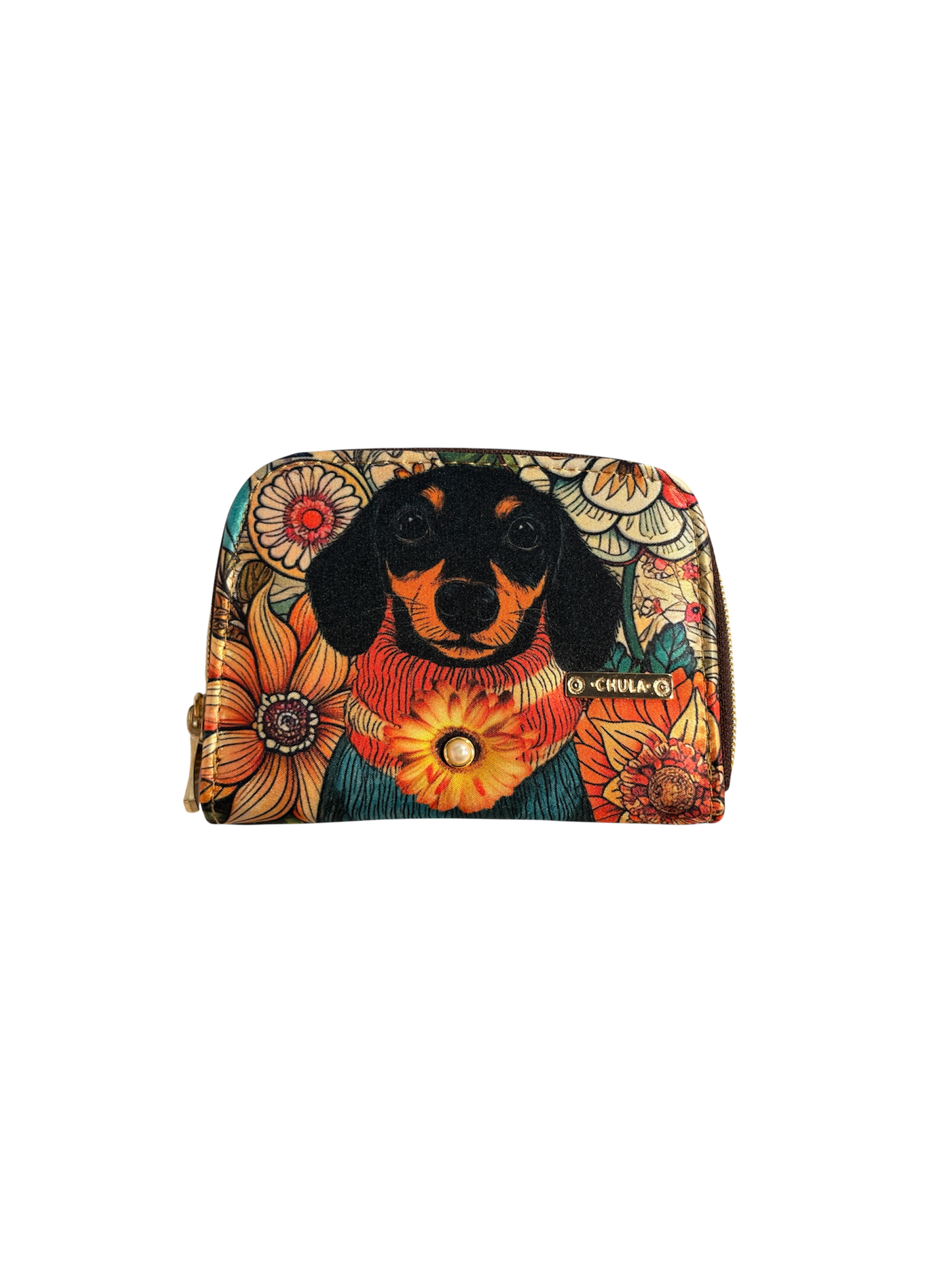 Billetera Jenny Perrito Otoñal