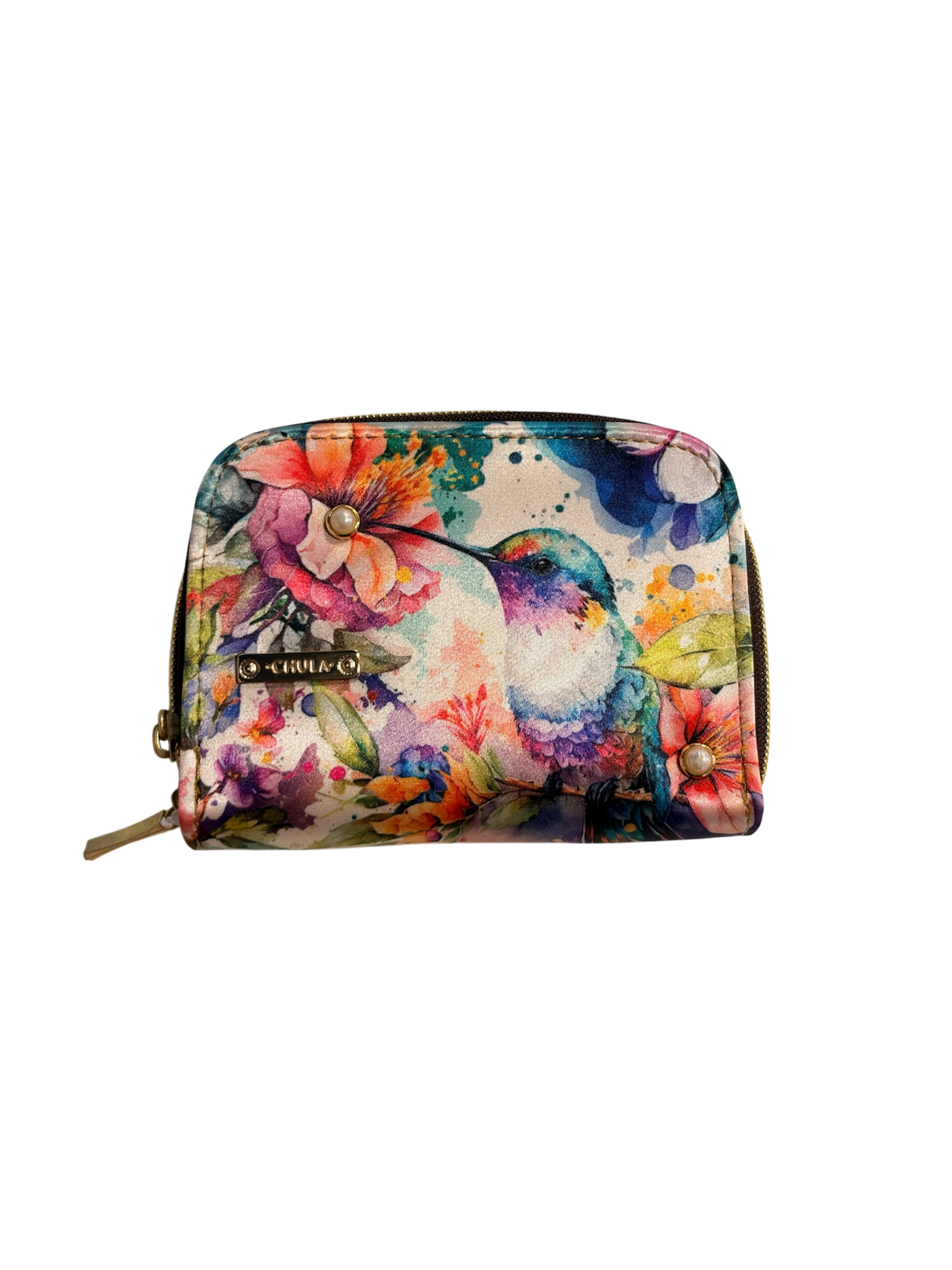 Billetera Jenny Colibrí Floral