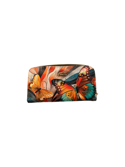 Billetera Colette Monarca Naranja