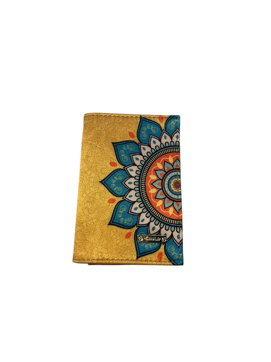 Portapasaporte Golden Mandala
