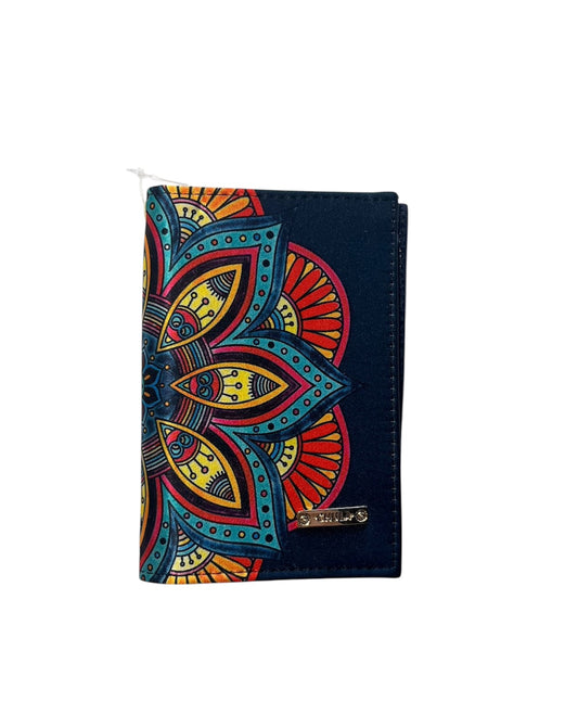 Portapasaporte Blue Fantasy