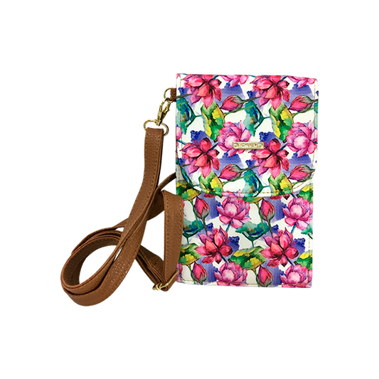 Portacelular Amelie Watercolor Pink