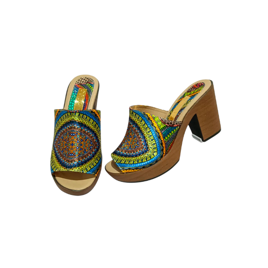 Tacón elegante Vaquero