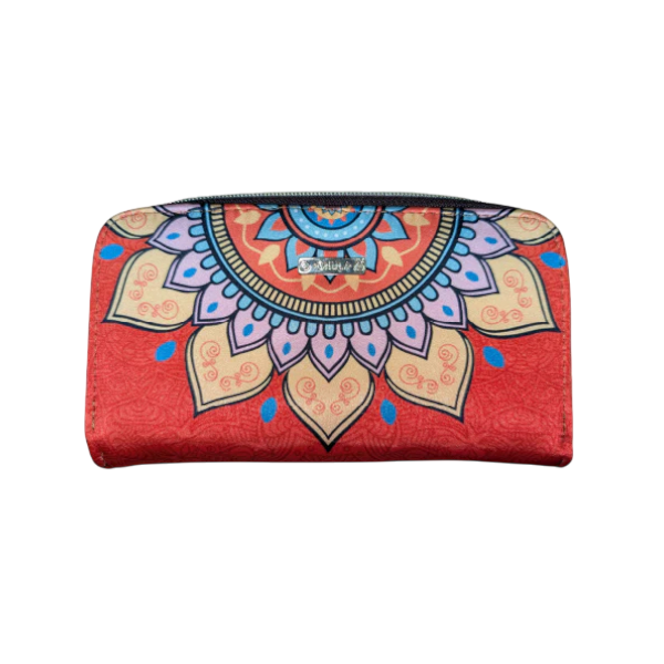 Billetera Colette Mandala Naranja