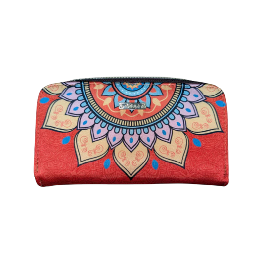Billetera Colette Mandala Naranja