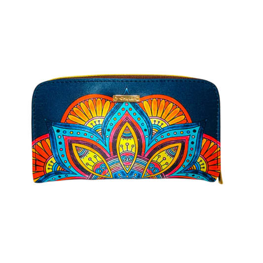 Billetera Colette Fantasia Azul