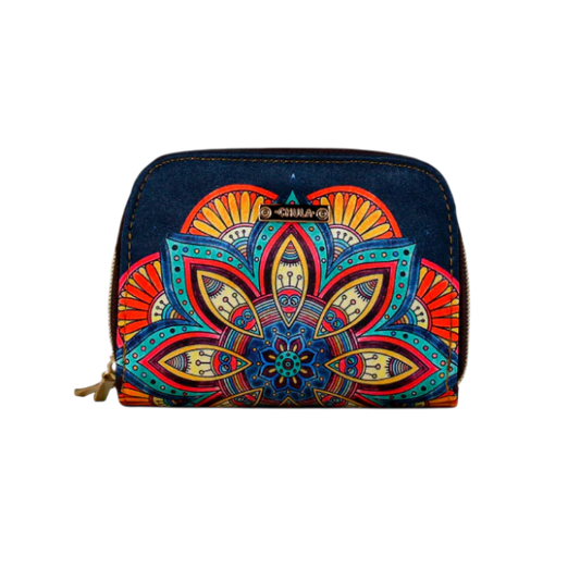 Billetera Jenny Fantasia Azul
