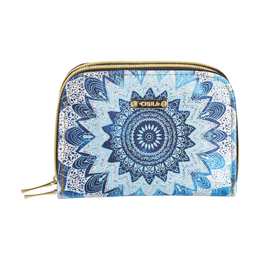 Billetera Jenny Mandala Azul