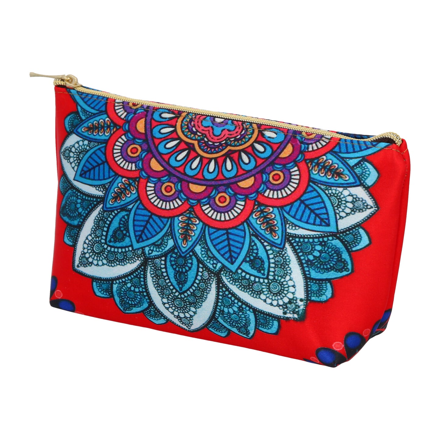 Cosmetiquero Mandala Rojo